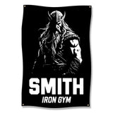 Viking Warrior Poster, Mythical Nordic Wall Art, Iron Gym Motivation, Fantasy Decor, Norse Legend Print, Strength Inspiration