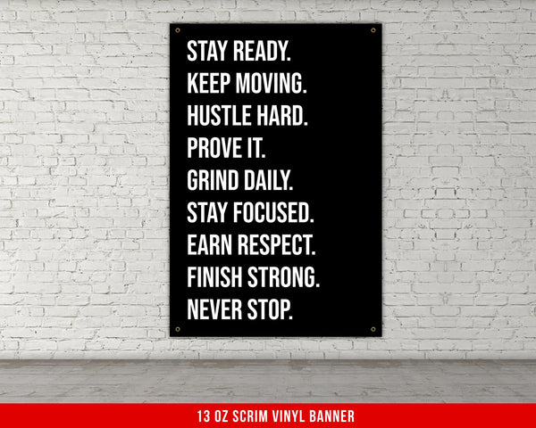 Motivational Banner for Home Gym Decor Weightlifting Inspirational Quote Wall Art Fitness Powerlifting Dorm Decor Custom Garage Gym Gift