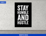 Motivational Quotes Canvas Set - Home Gym Decor - Office Wall Art - Hustling Entrepreneur Inspiration