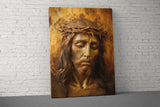 Jesus Christ with Crown of Thorns, Sacred Christian Art, Divine Messiah Portrait, Religious Wall Decor, Spiritual Gift
Jesus Christ, Crown