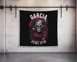 Weightlifting Motivational Quote Wall Art, Custom Tapestry, Banner for Home Gym Decor, Fitness Powerlifting Dorm Decor