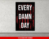 Banner For Home Gym Decor, Motivation Poster, Weightlifting, Motivational Quote, Gym Wall Decor, Garage Gym Banner, Fitness Motivation