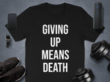 Motivational Workout Shirt, Fitness Gym Tee, Inspirational Quote T-Shirt, Workout Apparel, Activewear，Exercise Clothing
