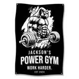 Muscle Gorilla Lifting Weights Poster, Power Gym Decor, Wall Art for Fitness Enthusiasts, Motivational Workout Poster, Gym Sign