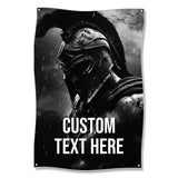 Custom Spartan Warrior Poster, Personalized Gladiator Wall Art, Inspirational Motivational Home Decor, Gift for Him