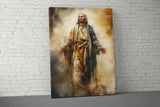 Jesus Christ Canvas Print, Christian Wall Art, Religious Home Decor, Watercolor Jesus Painting, Spiritual Faith Gift, Messiah Art
Jesus