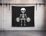 Custom Tapestry Banner For Home Gym Decor Weightlifting Motivational Quote Wall Art Fitness Powerlifting Inspirational