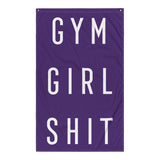 Gym Flags - Gym Sign - Home Gym Banner - Weightlifting Decor - Custom Gym Gifts For Women - Gym Girl