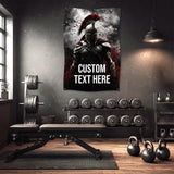 The image is a promotional graphic for a fabric product, specifically a 9 oz polyester fabric. It features a close-up view of the fabric, highlighting its properties such as dye sublimation, scratch resistance, wrinkles being free, and being washable.