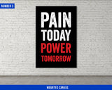 Gym Quotes Canvas Set - Home Gym Decor - Office Wall Art - Hustling Entrepreneur Inspiration