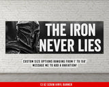 Motivational Gym Banner, Weightlifting Wall Art, Fitness Inspiration Decor, Powerlifting Artwork, Customizable Gym Sign, Workout Motivation