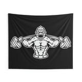 Weightlifting Motivational Quote Tapestry