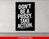 Motivational Gym Banner Weightlifting Inspirational Wall Art Vinyl Banner Home Gym Decor Powerlifting Custom Garage Gym Decor