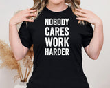 Motivational Quote Gym Shirt, Workout T-Shirt, Gym Wear, Fitness Gift, Inspirational Training Tee, Powerlifting Clothing