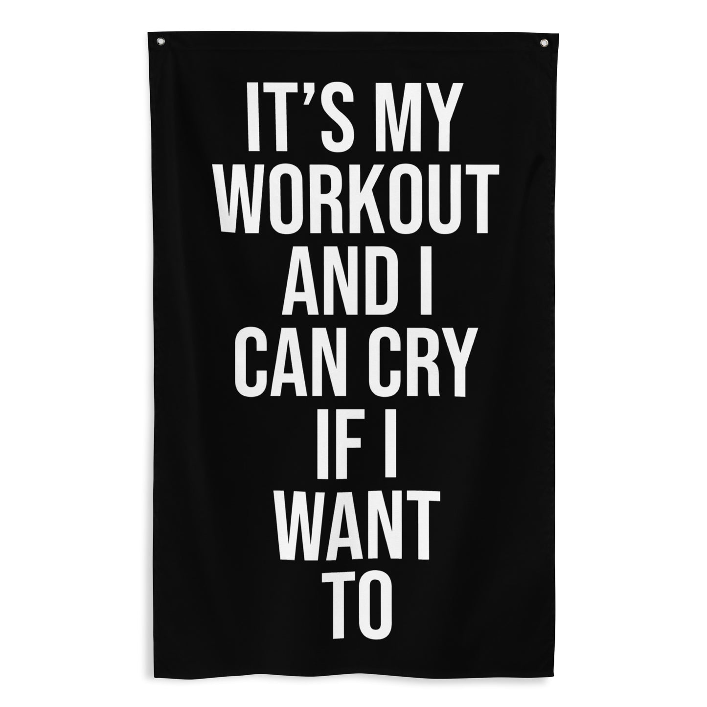 It's My Workout Gym Flag