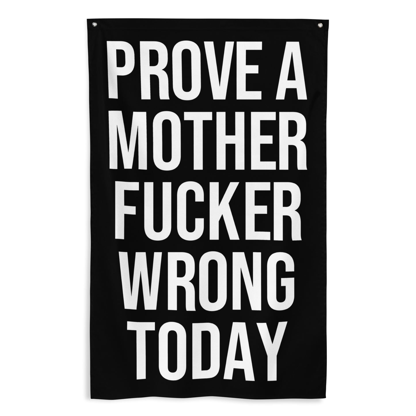 Prove A Mother Fucker Wrong Gym Flag