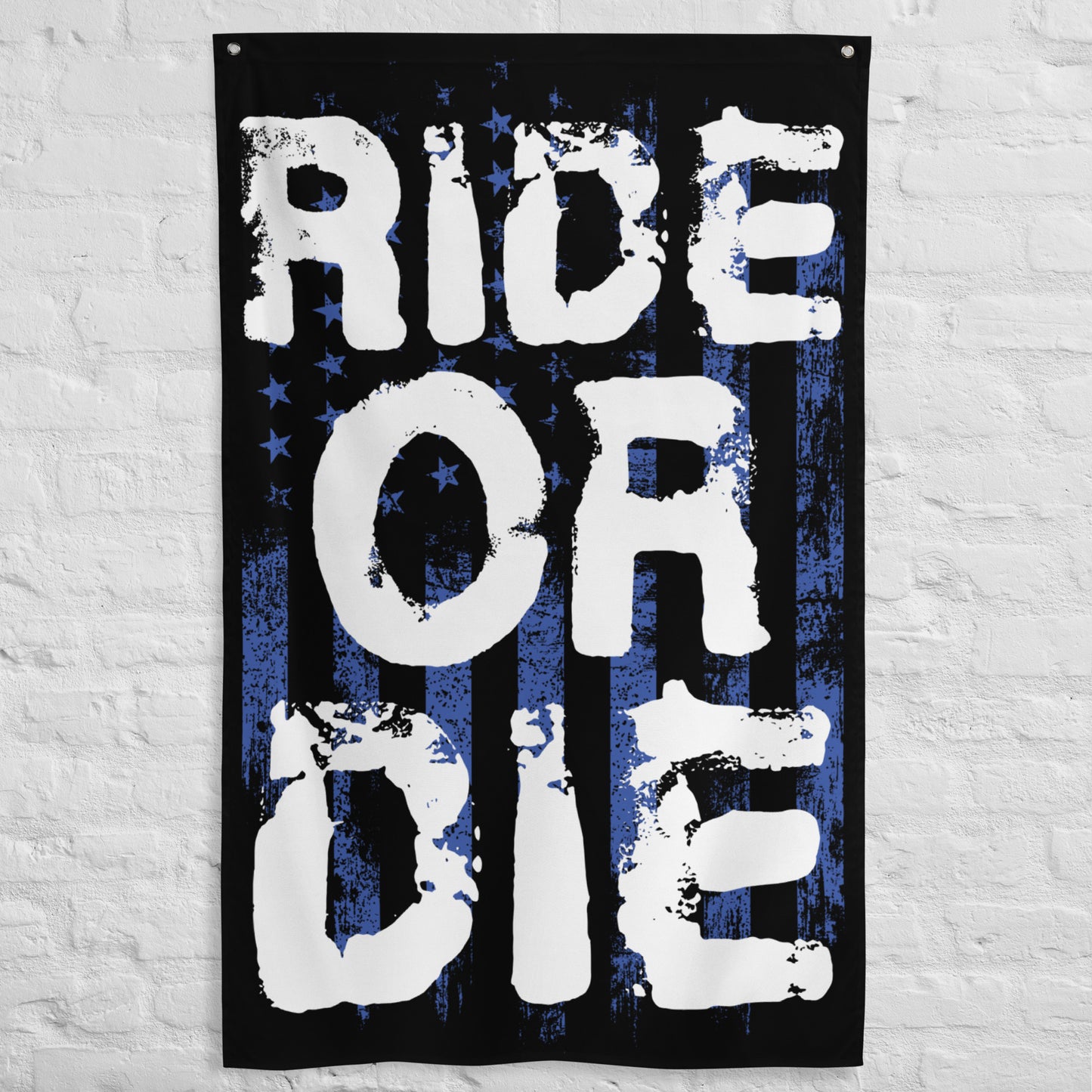 Ride Or Die Gym Flag