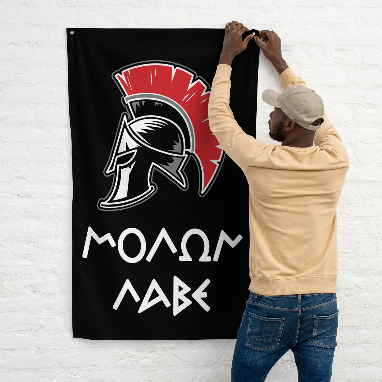 Molon Labe Gym Flag