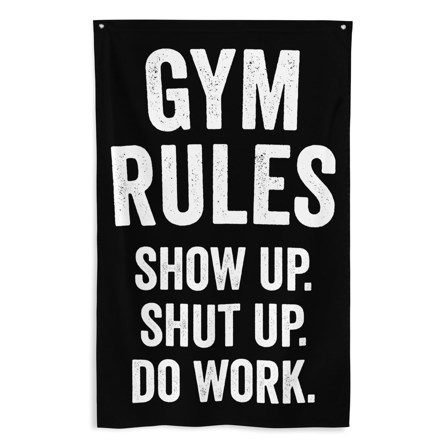 Gym Rules Gym Flag