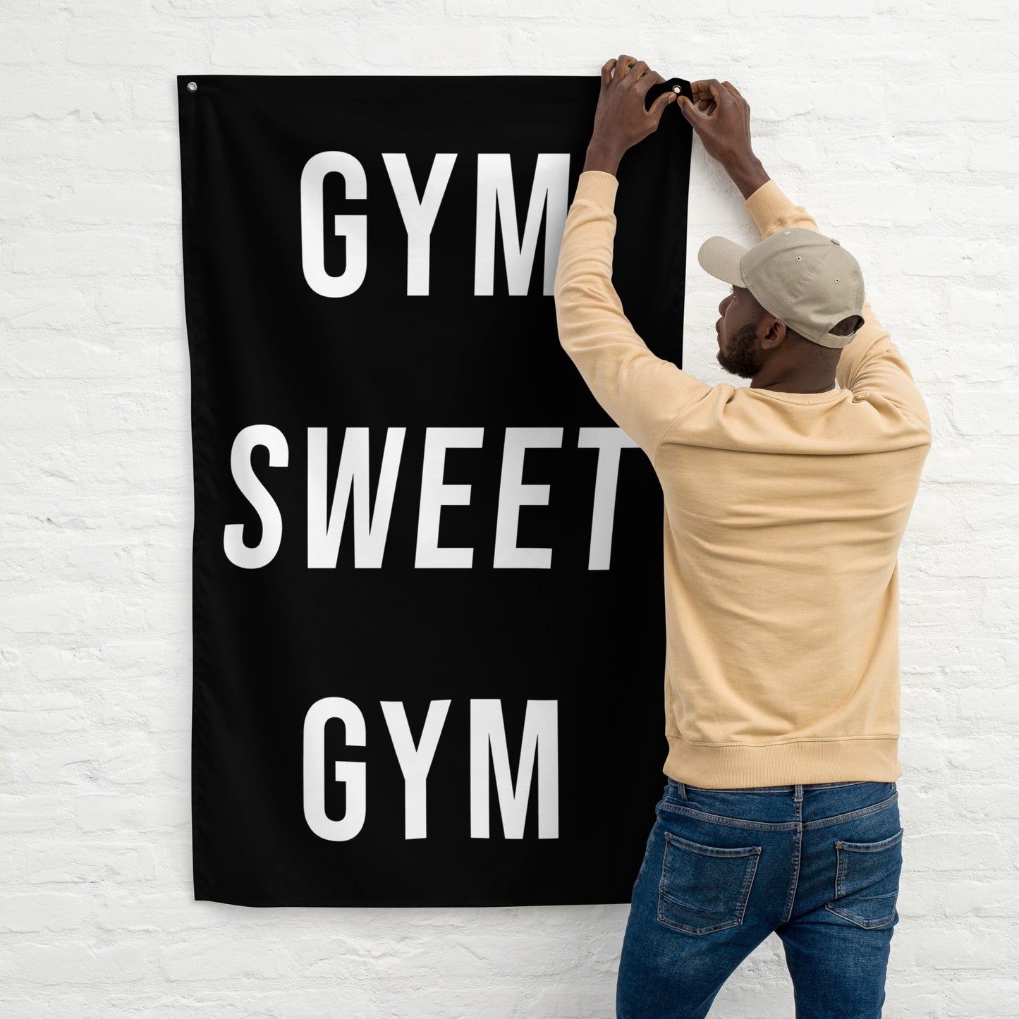 Gym Sweet Gym Flag