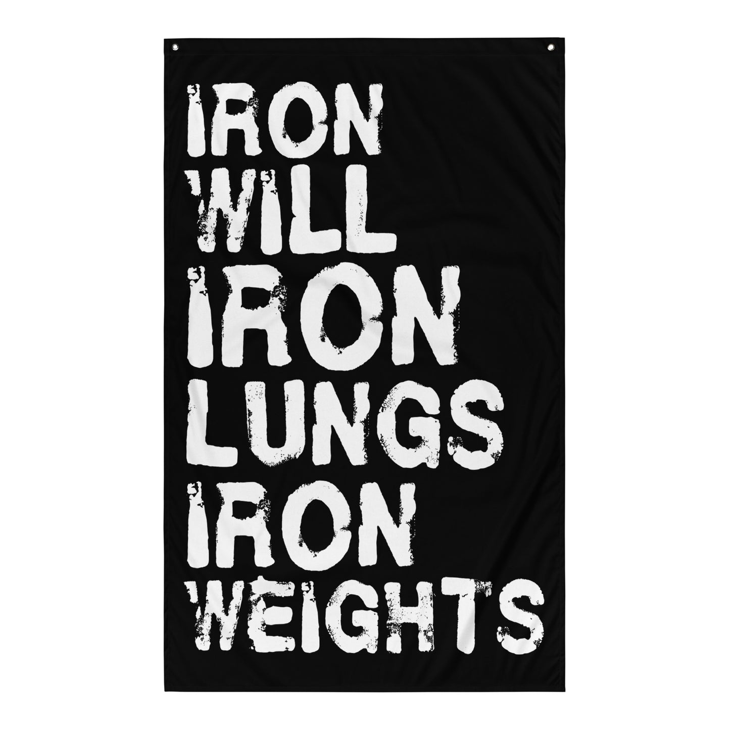 Iron Will Gym Flag