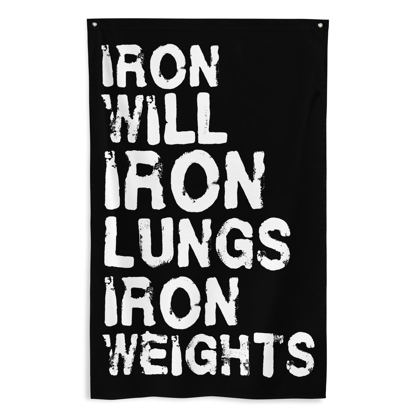 Iron Will Gym Flag