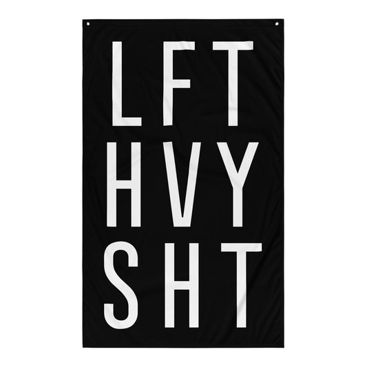 Lft Hvy Sht Gym Flag