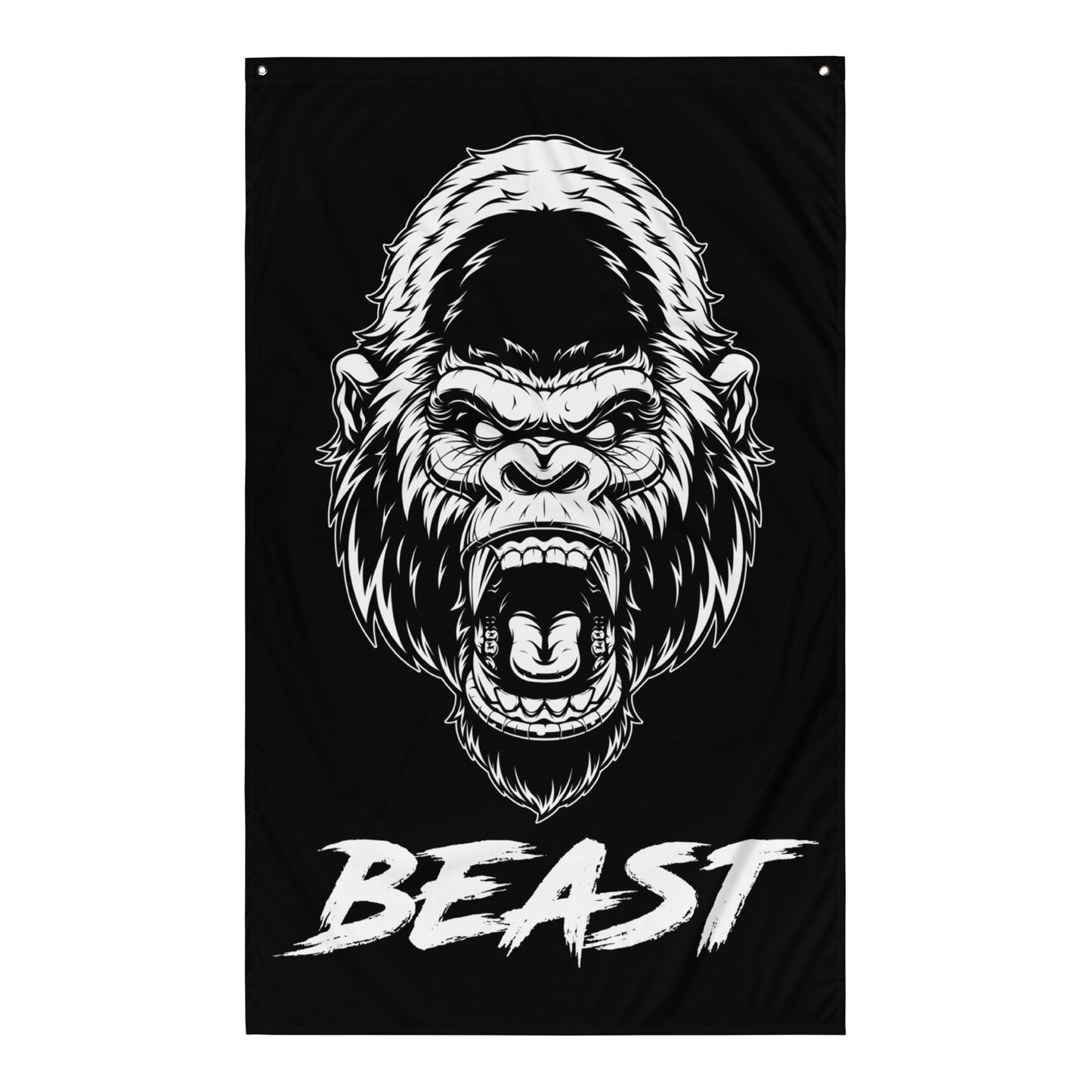 Gorilla Beast Gym Flag