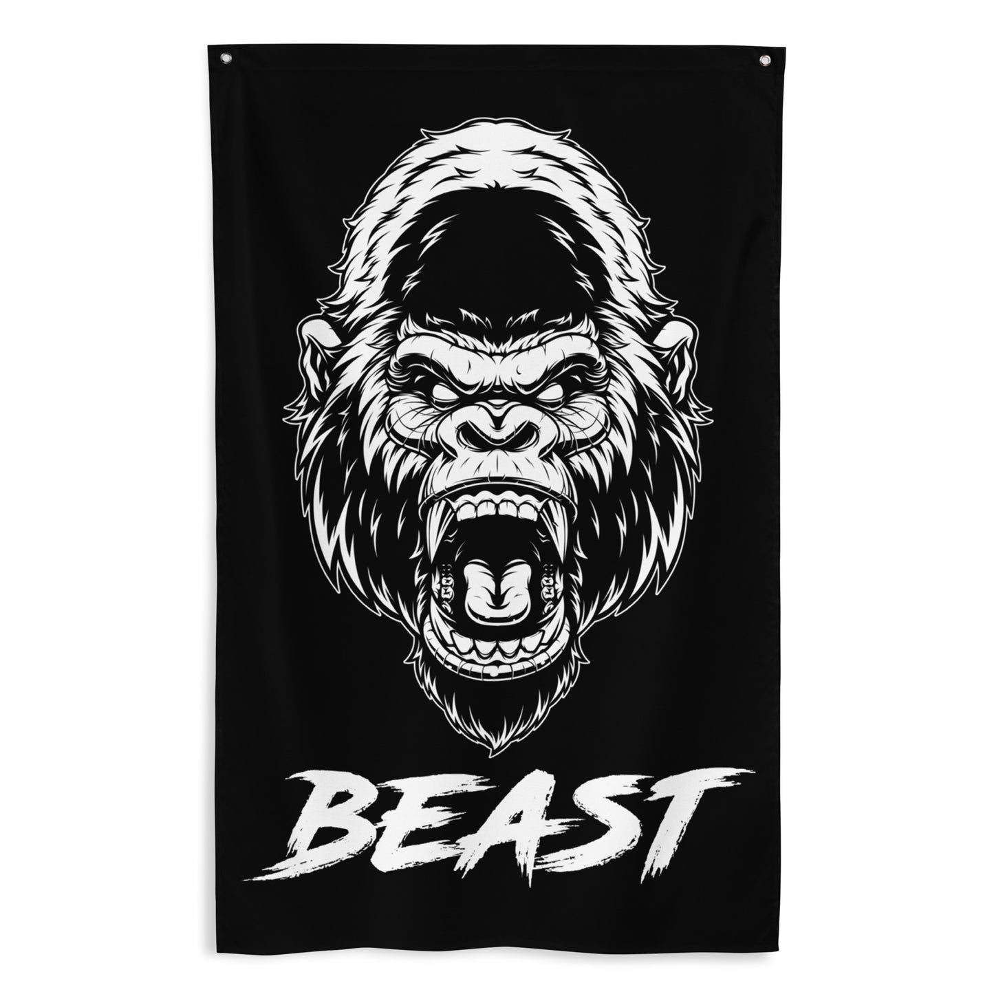 Gorilla Beast Gym Flag