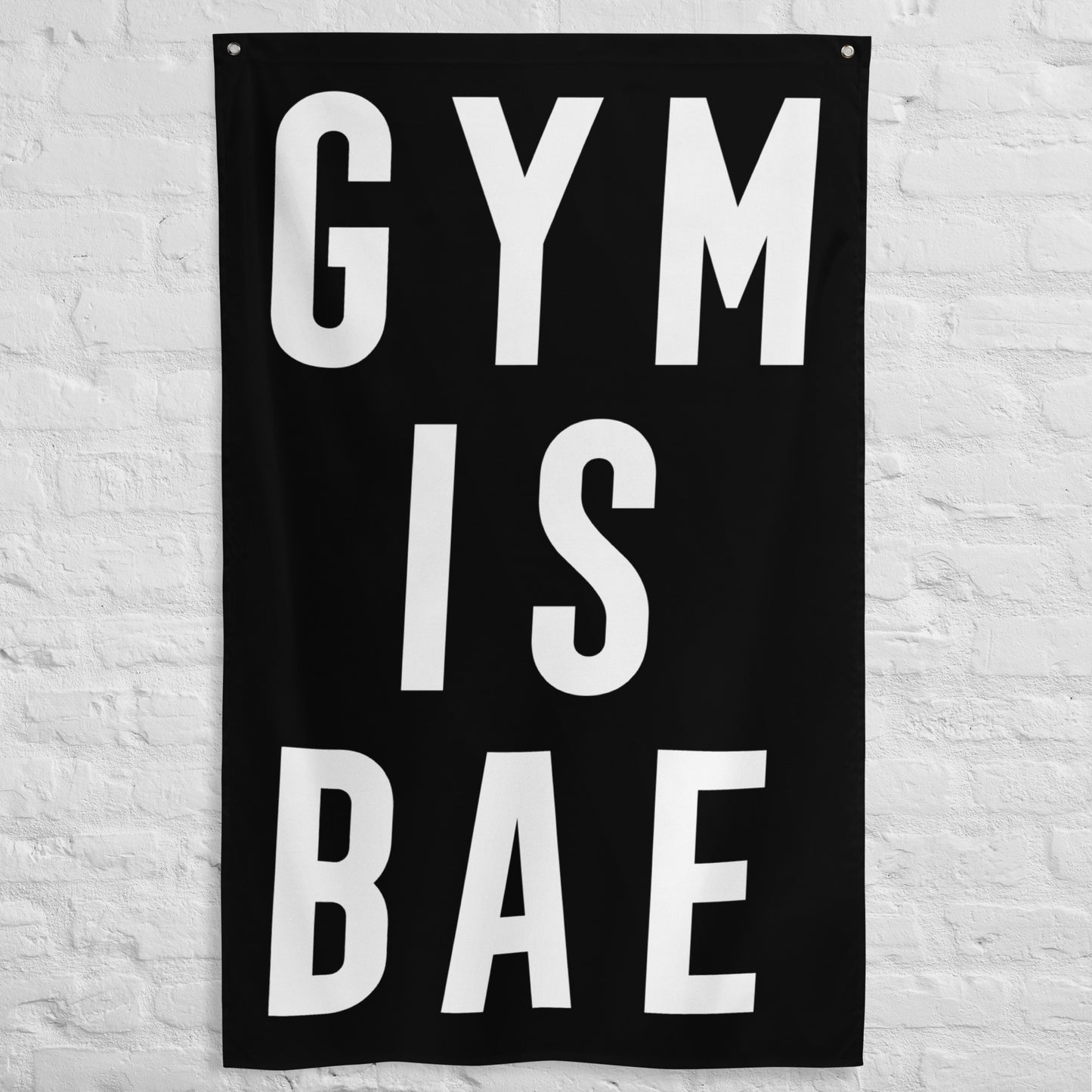 Gym Is Bae Gym Flag