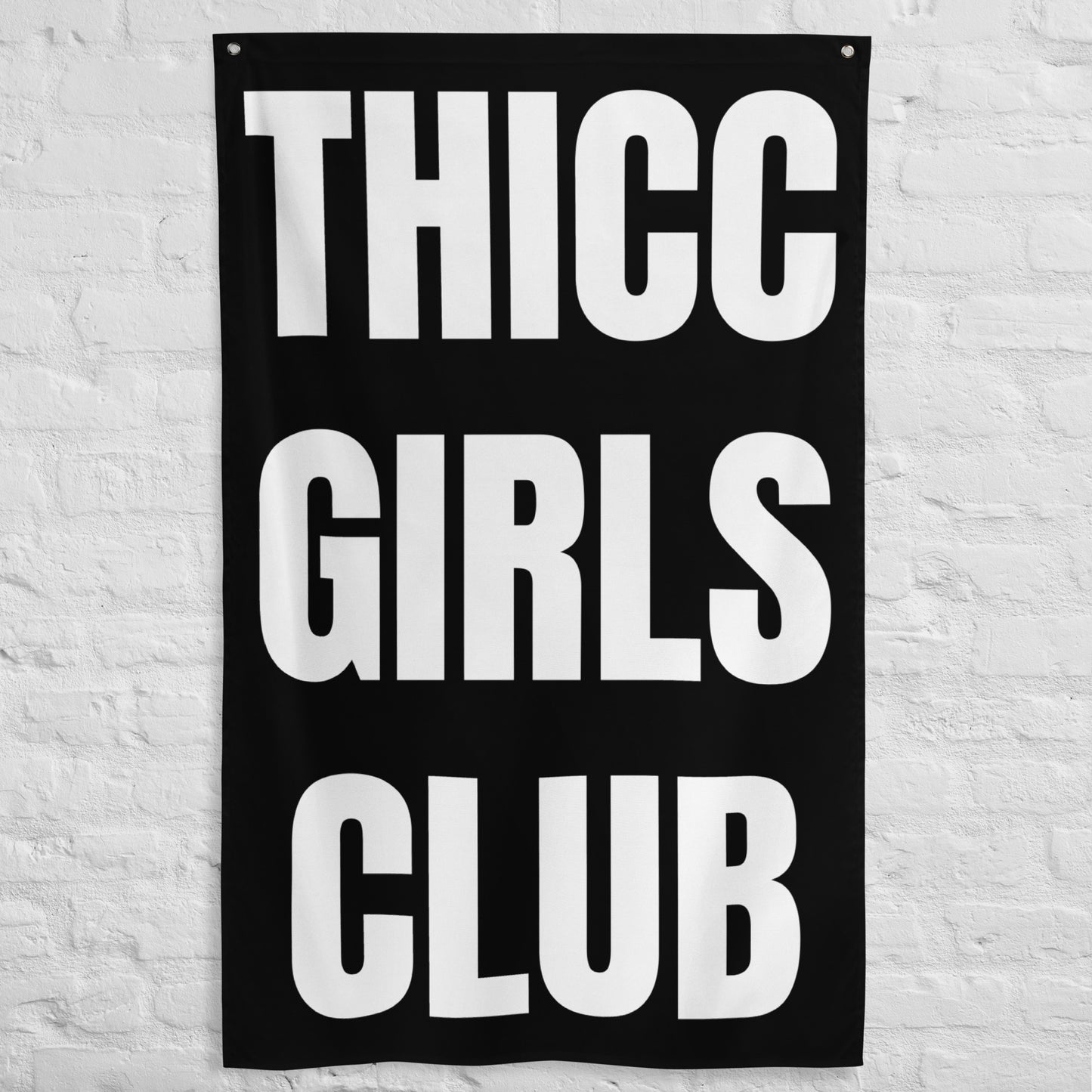 Thicc Girls Club Gym Flag