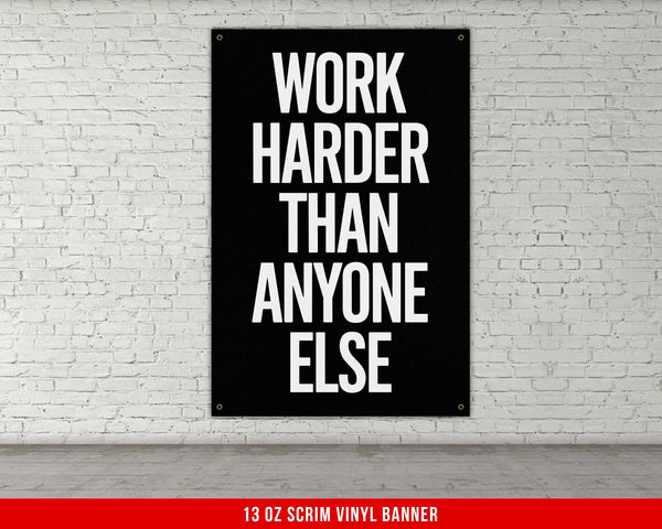 Wall Art Motivational Fitness Gym Office Home Workout Room Banner Inspirational Decor Weightlifting Poster