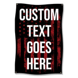 Customizable Banner, Personalized Flag, Custom Text Decor, Customizable Wall Hanging, Indoor Outdoor Custom Banner