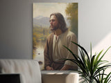 Jesus Christ Painting, Christian Wall Art Print, Religious Home Decor, Spiritual Art, Savior Lord Jesus, Digital Download, all products