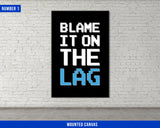 Video Game Canvas Set - Gamer Decor - Gaming Large Quote Wall Art - Boys Room Arcade - Man Cave - Kids