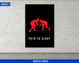 Wrestling Canvas Set
