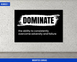 Definition Quotes Canvas Set - Home Gym Decor - Office Wall Art - Hustling Entrepreneur Inspiration