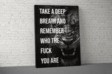 Motivational Canvas Wall Art, Inspirational Art, Motivational Quote, Office Decor, Entrepreneur Art, Success Wall Art, Canvas Art Print