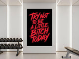 Motivational Poster, Gym Wall Art, Fitness Decor, Quote Wall Print, Workout Motivation, Inspirational Sign, Home Gym Poster, Gift Idea
