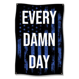 Inspirational Gym Wall Art, Fitness Motivation Poster, Workout Room Decor, Every Damn Day Quote, Home Gym Artwork