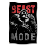 Beast Mode Poster, Gorilla Poster, Motivation Wall Art, Gym Decor, Fitness Inspiration, Workout Room Poster, Beast Mode Banner