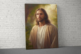 Jesus Christ Art Print, Christian Religious Artwork, Divine Savior Portrait, Spiritual Wall Decor, Biblical Faith Home Accent, Messiah