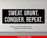 Custom Home Gym Flag, Motivational Quote Banner, Gym Wall Decoration, Garage Gym Flag, Custom Gym Banners, Home Gym Wall Art, Gym Motivation