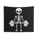 Custom Tapestry Banner For Home Gym Decor Weightlifting Motivational Quote Wall Art Fitness Powerlifting Inspirational