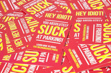 You Suck At Parking - Funny Business Cards, Gag Gifts for Drivers, Bad Parking Notes, Humor, Set of 50 Cards
