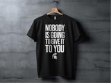 Motivational Graphic Tee, Inspirational Quote Shirt, Positive Message T-shirt, Uplifting Apparel, Spartan Design, Gift for Him