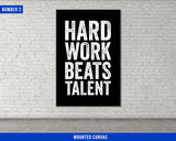 Motivational Quotes Canvas Set - Home Gym Decor - Office Wall Art - Hustling Entrepreneur Inspiration