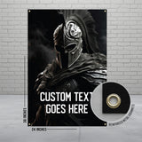 Ancient Warrior Wall Art, Gladiator Helmet Poster, Historical Decor, Knight Themed Print, Medieval Wall Hanging, Heroic Artwork