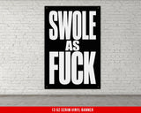 Gym Decor Banner, Motivational Quote, Weightlifting Art, Gym Sign, Fitness Inspiration, Powerlifting Art, Gym Motivation Vinyl