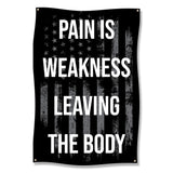 Pain is Weakness Leaving the Body Wall Art, Gym Decor, Motivational Wall Art, Fitness Motivation, Inspirational Gym Poster